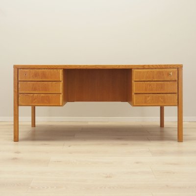 Vintage Danish Ash Desk from Omann Jun, 1970s-VND-2034652