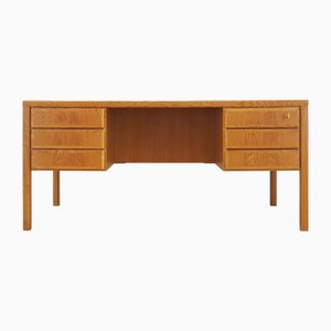 Vintage Danish Ash Desk from Omann Jun, 1970s-VND-2034652