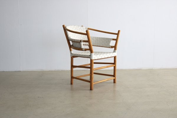 Vintage Danish Bamboo Chair, 1980s-FUN-1419681