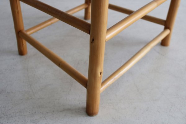 Vintage Danish Bamboo Chair, 1980s-FUN-1419681