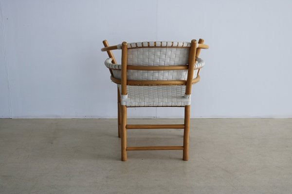 Vintage Danish Bamboo Chair, 1980s-FUN-1419681