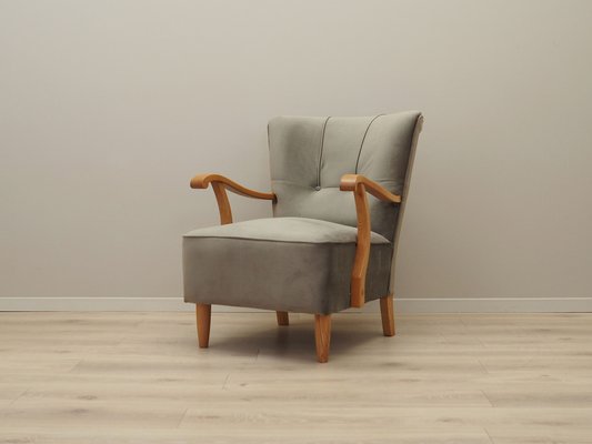 Vintage Danish Beech Armchair, 1960s-VND-1736839