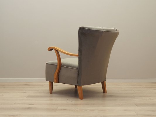 Vintage Danish Beech Armchair, 1960s-VND-1736839