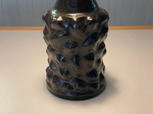 Vintage Danish Bubble Ceramic Table Lamp, 1960s-WSA-1353564