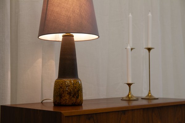 Vintage Danish Ceramic Table Lamp by Nils Kähler, 1960s.-WIX-2029052