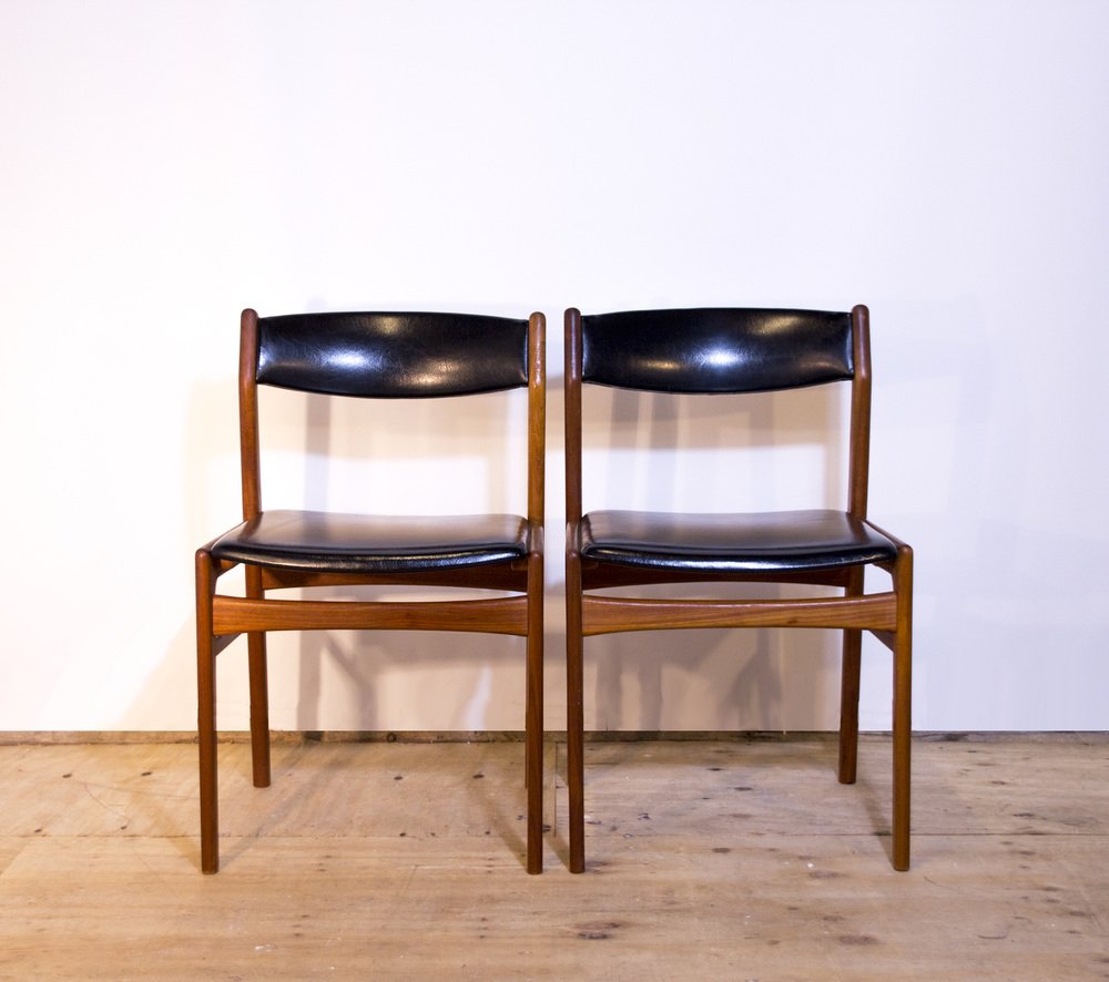 Vintage Danish Chairs from Høng Stolefabrik, Set of 2