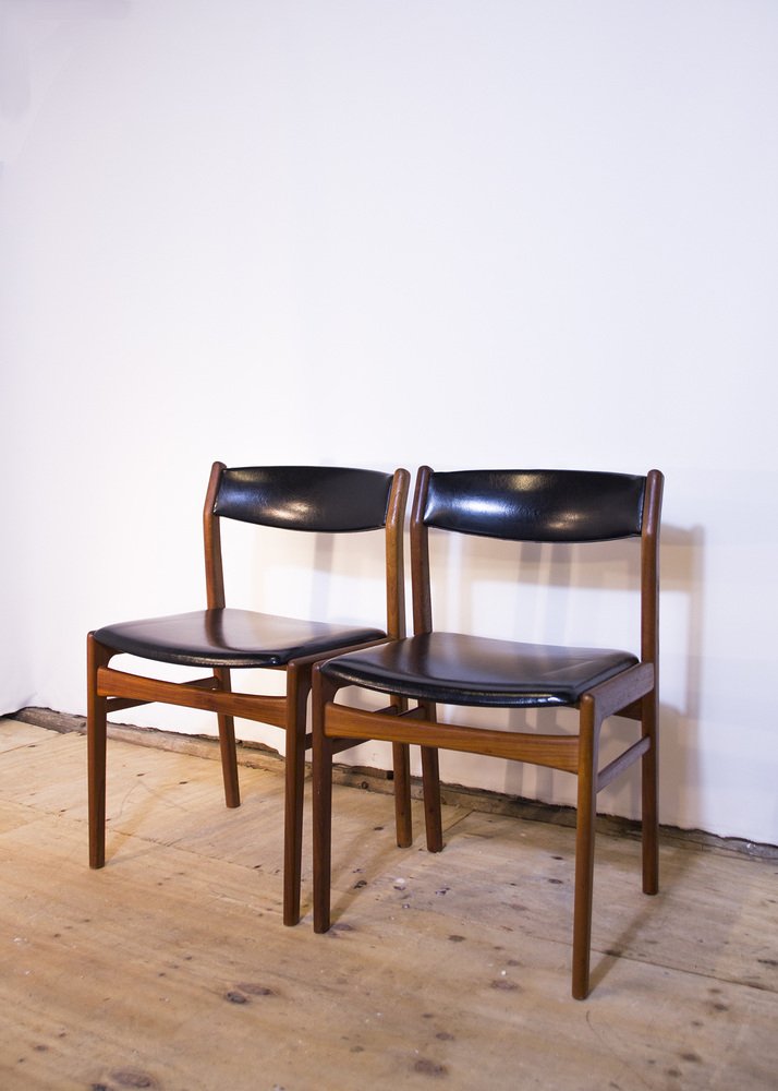 Vintage Danish Chairs from Høng Stolefabrik, Set of 2