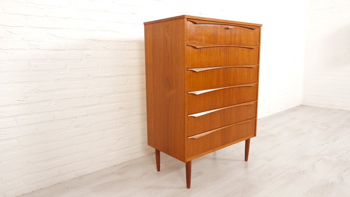 Vintage Danish Chest of Drawers in Teak-HPM-2035054