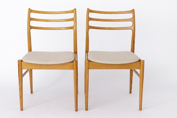 Vintage Danish Dining Chairs, 1960s, Set of 2-DOM-2040526