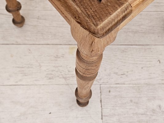 Vintage Danish Dinning Chairs in Oak, 1950s, Set of 2-TMW-1768556