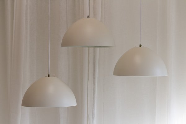 Vintage Danish Dyssen Pendant Lights by Asger BC Lys, 1980s, Set of 3-WIX-2029055