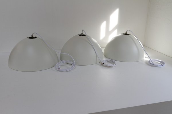 Vintage Danish Dyssen Pendant Lights by Asger BC Lys, 1980s, Set of 3-WIX-2029055