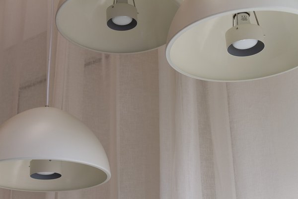 Vintage Danish Dyssen Pendant Lights by Asger BC Lys, 1980s, Set of 3-WIX-2029055