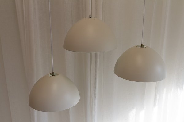 Vintage Danish Dyssen Pendant Lights by Asger BC Lys, 1980s, Set of 3-WIX-2029055