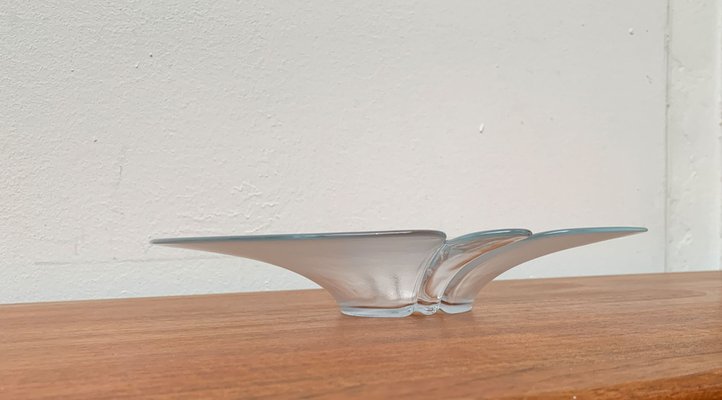 Vintage Danish Glass Bowl from Holmegaard, 1970s-UAH-1363546