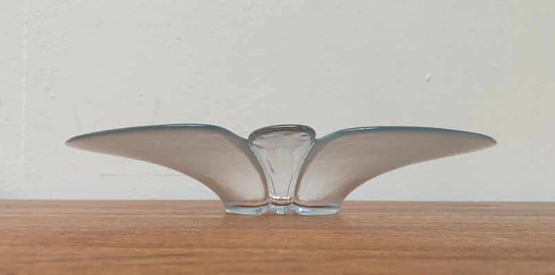 Vintage Danish Glass Bowl from Holmegaard, 1970s-UAH-1363546