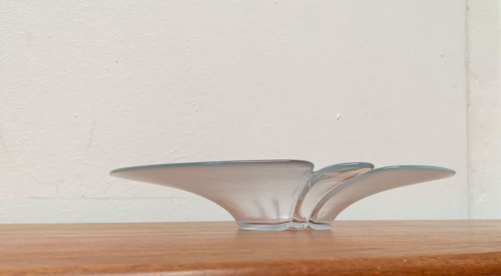 Vintage Danish Glass Bowl from Holmegaard, 1970s-UAH-1363546