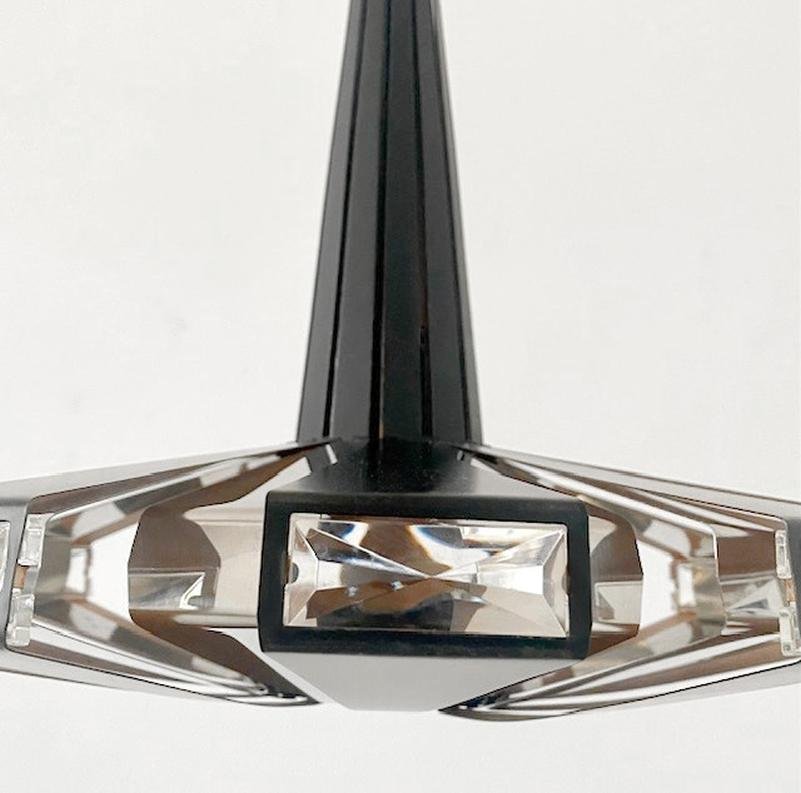 Vintage Danish Hanging Lamp by Werner Schou, 1970s