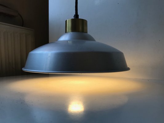 Vintage Danish Industrial Pendant Lamp from NES, 1950s-LCR-736119