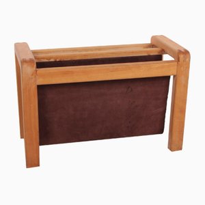 Vintage Danish Magazine Rack in Oak from Salling Stolefabrik, 1960s-EZZ-1146933