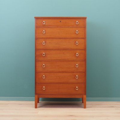 Vintage Danish Mahogany Chest of Drawers, 1970s-VND-2019871