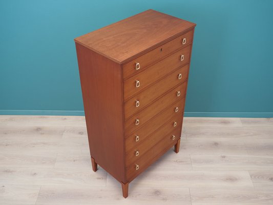 Vintage Danish Mahogany Chest of Drawers, 1970s-VND-2019871