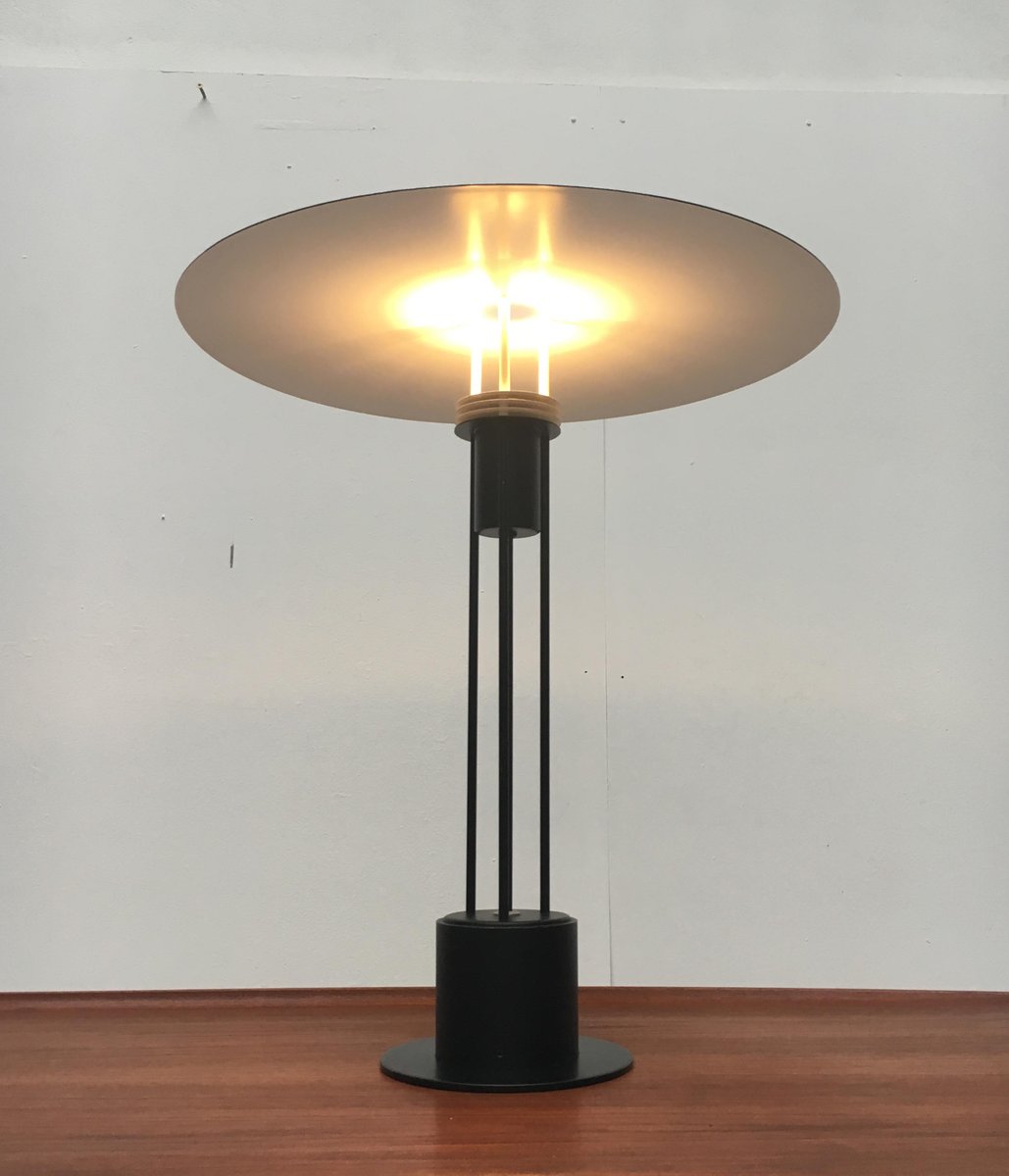 Vintage Danish Metal Table Lamp from Frandsen