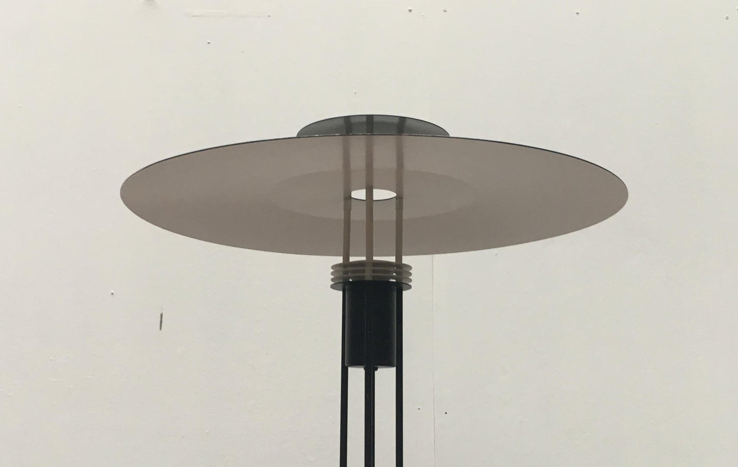 Vintage Danish Metal Table Lamp from Frandsen