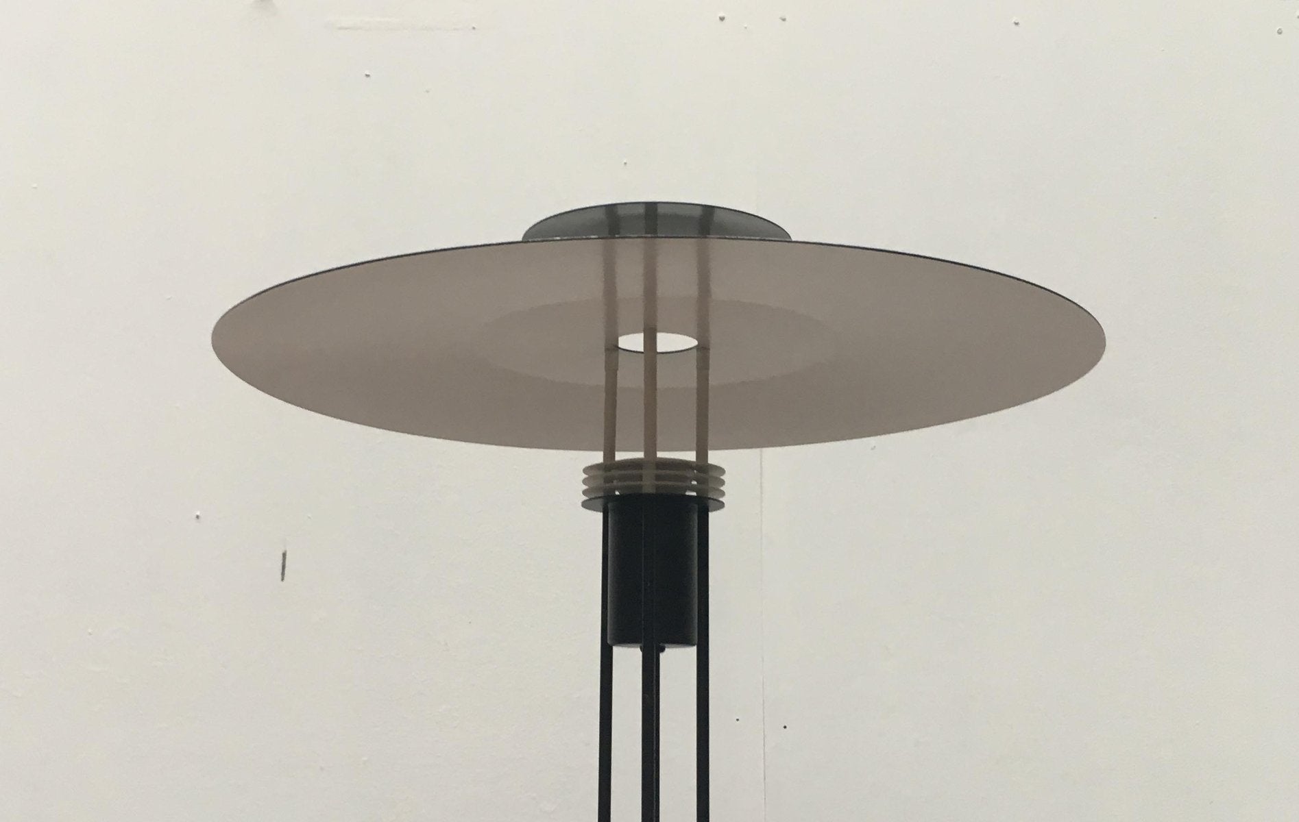 Vintage Danish Metal Table Lamp from Frandsen