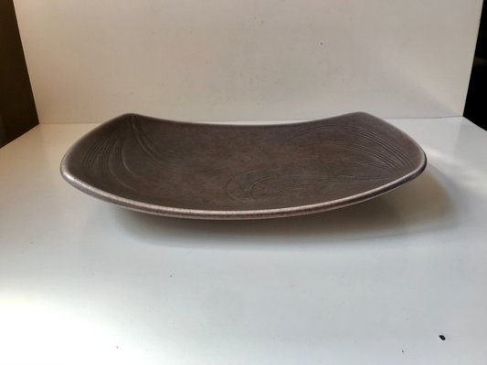 Vintage Danish Oblong Ceramic Dish from Lehmann Keramik, 1970s-LCR-725936