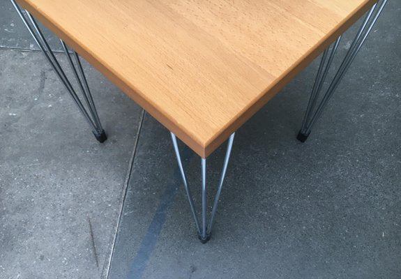 Vintage Danish Pin Leg Side Table from Pin Age-UAH-875314