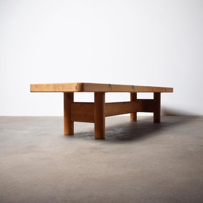 Vintage Danish Pine Bench from Architects Fris & Moltke Nielsen, 1978-FPZ-1749656