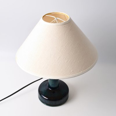 Vintage Danish Pottery Table Lamp by J. Holstein, 1960s-IXK-1806385