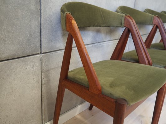 Vintage Danish Rosewood Chairs by Kai Kristiansen, 1970s, Set of 4-VND-2019811