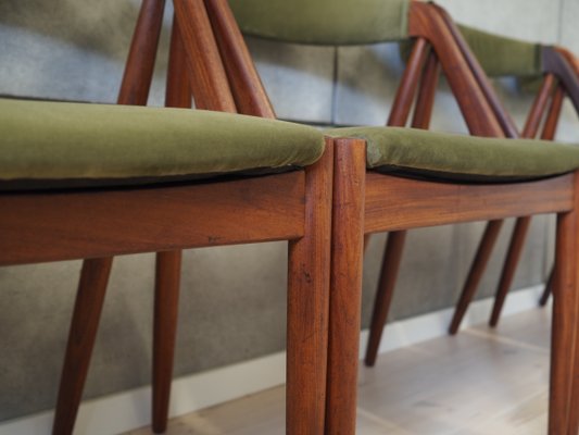 Vintage Danish Rosewood Chairs by Kai Kristiansen, 1970s, Set of 4-VND-2019811