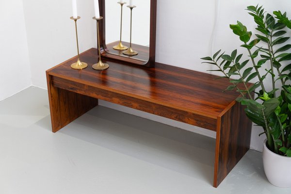 Vintage Danish Rosewood Console Table, 1960s-WIX-1727156