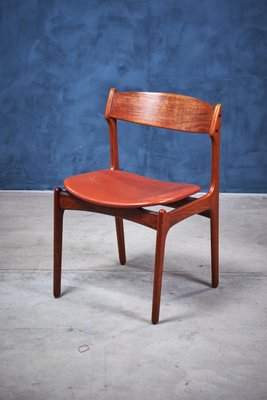 Vintage Danish Rosewood Dining Chairs by Erik Buch, 1960s, Set of 6-ZGQ-575169