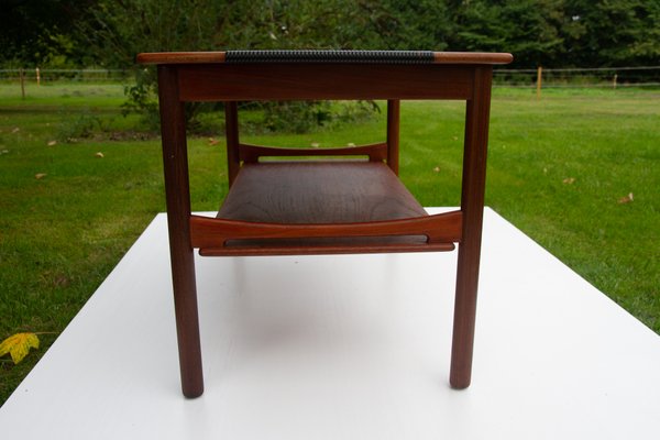 Vintage Danish Side Table in Teak, 1960s-WIX-1446986