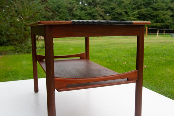 Vintage Danish Side Table in Teak, 1960s-WIX-1446986