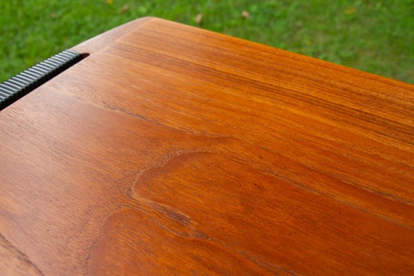 Vintage Danish Side Table in Teak, 1960s-WIX-1446986