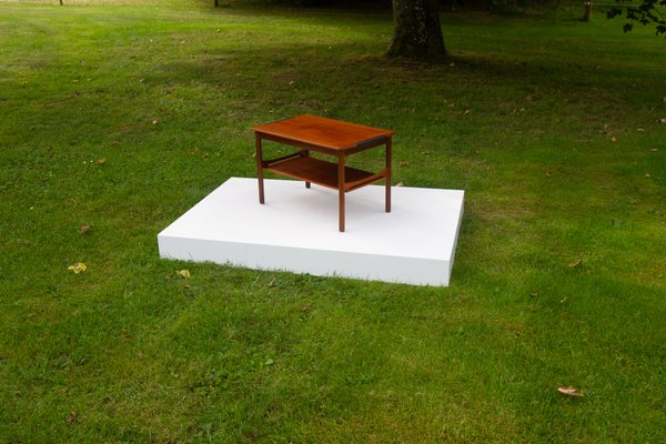 Vintage Danish Side Table in Teak, 1960s-WIX-1446986