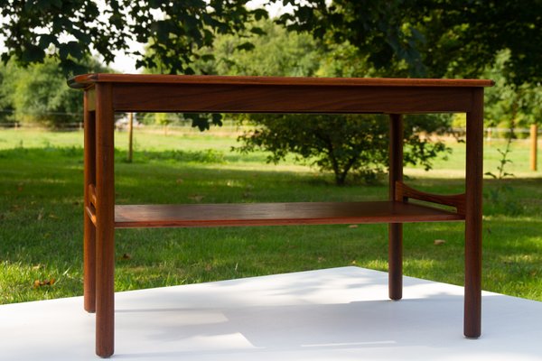 Vintage Danish Side Table in Teak, 1960s-WIX-1446986