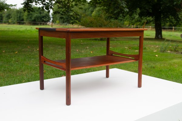 Vintage Danish Side Table in Teak, 1960s-WIX-1446986