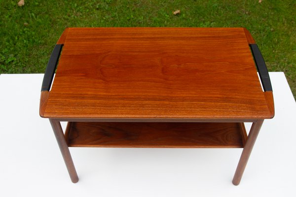 Vintage Danish Side Table in Teak, 1960s-WIX-1446986