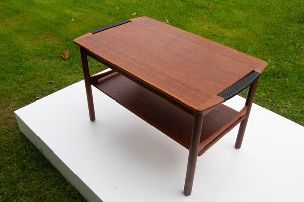 Vintage Danish Side Table in Teak, 1960s-WIX-1446986