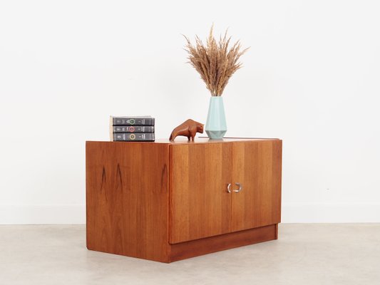 Vintage Danish Sideboard Cabinet in Teak from Denka, 1970s-VND-1351824