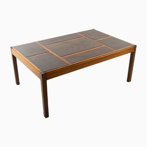 Vintage Danish Slate Coffee Table by Svend Langkilde, 1970s-WIX-1320340