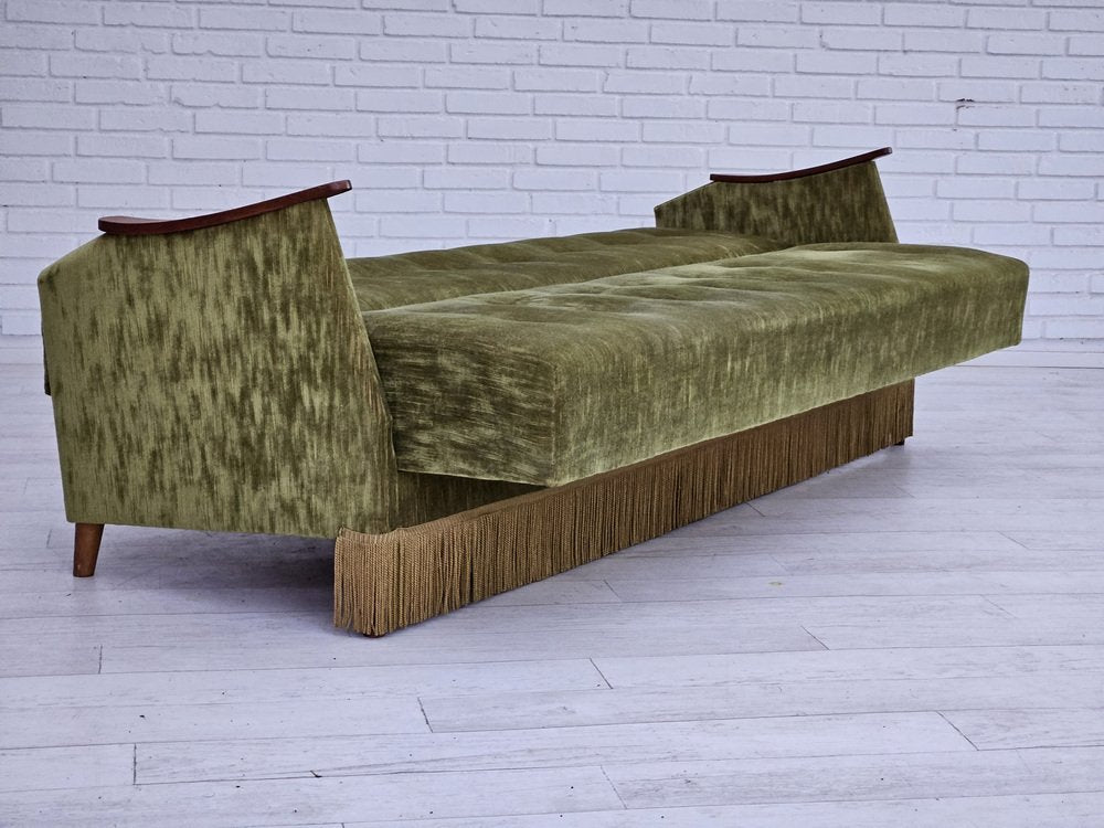 Vintage Danish Sleeping Foldable Sofa, 1970s