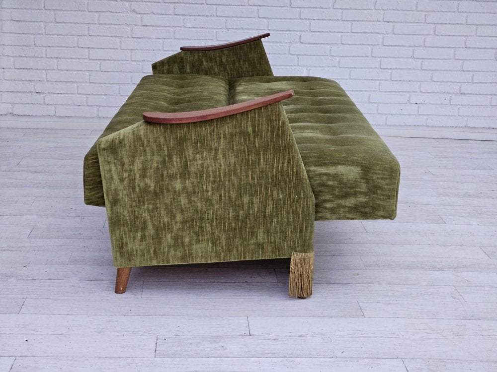 Vintage Danish Sleeping Foldable Sofa, 1970s