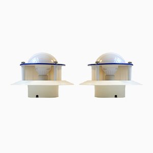 Vintage Danish Space Age Wall Lights from Design-Light, 1980s, Set of 2-LCR-911629